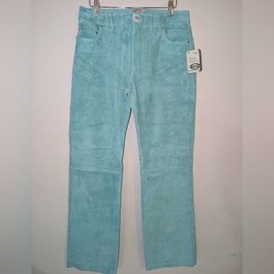 Women's Aqua suede Boot Cut Pants